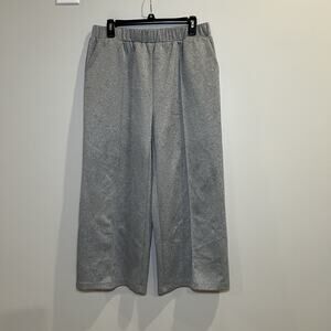 Commense Wide‎ Leg High Waisted Women’s Pants Size XL Gray
